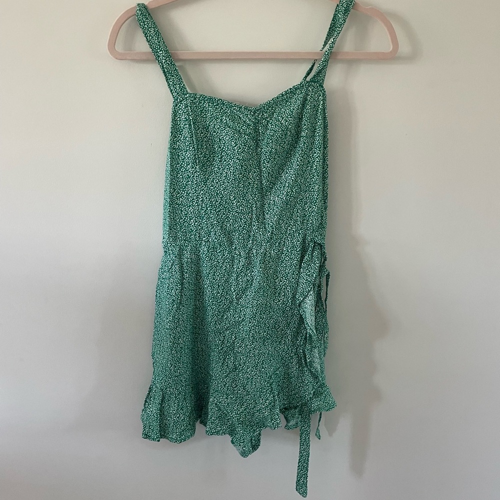 Hollister tie-belt romper